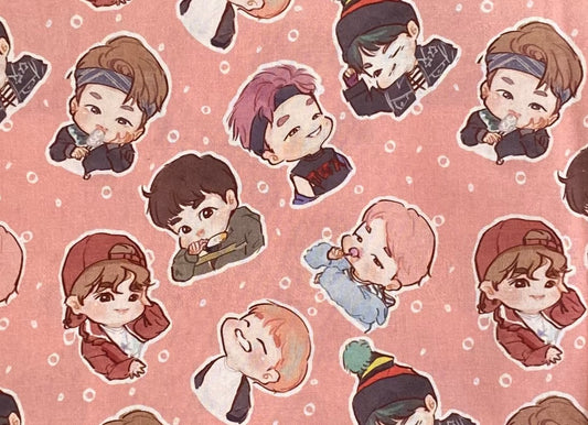 BTS Fabric - Tiny Tan Inspired