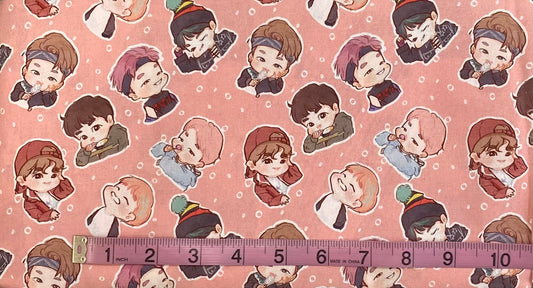 BTS Fabric - Tiny Tan Inspired