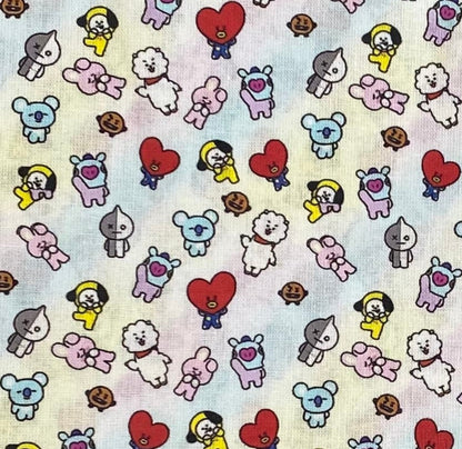 BTS Fabric - BT21 Inspired
