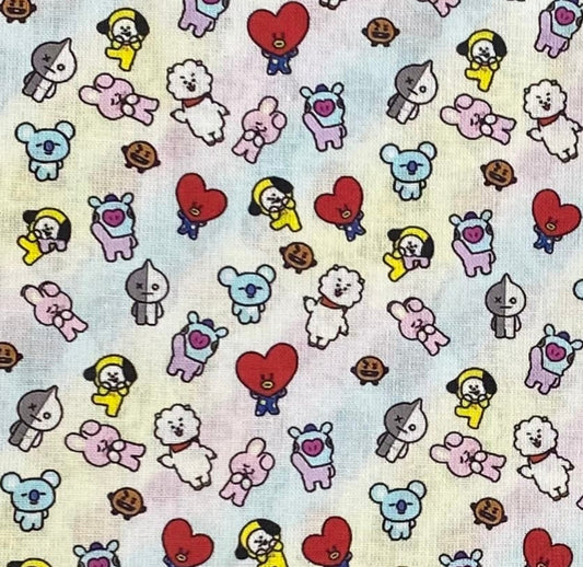 BTS Fabric - BT21 Inspired