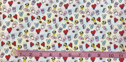 BTS Fabric - BT21 Inspired