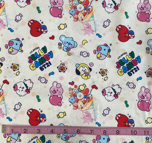 BTS Fabric - BT21 Inspired