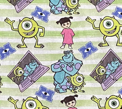 Disney Monsters Inc Fabric
