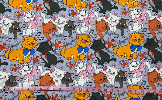 Disney Aristocat's Marie Fabric
