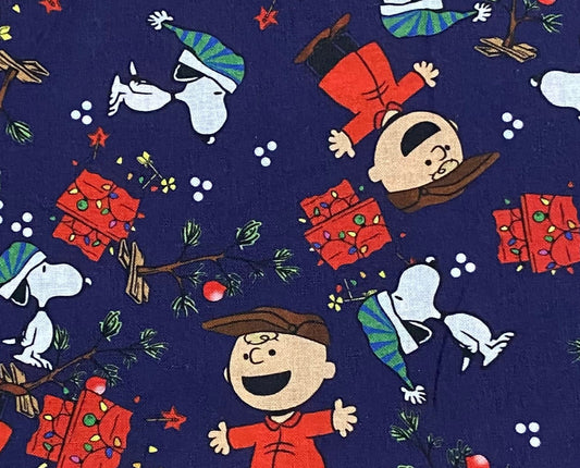 Charlie Brown Christmas Fabric