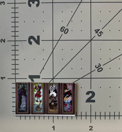 Disney Haunted Mansion Flat Back Planar Resin - Villain Stretch Paintings