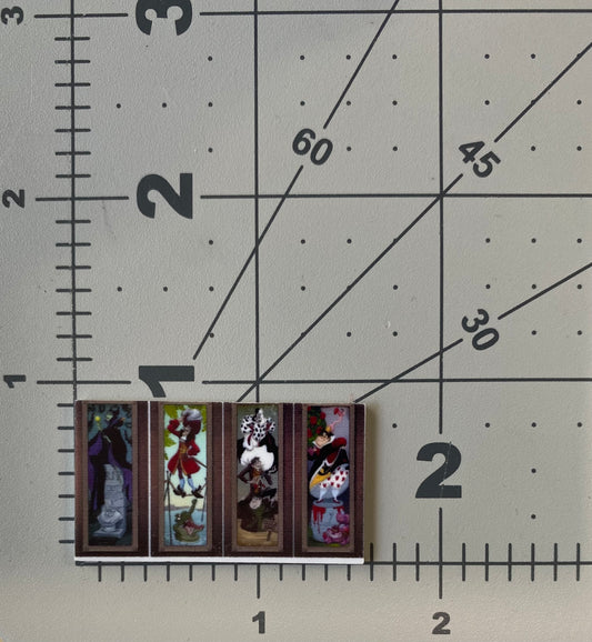 Disney Haunted Mansion Flat Back Planar Resin - Villain Stretch Paintings