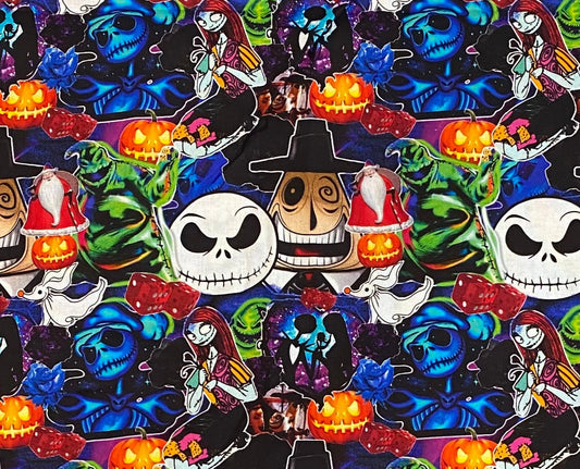 Nightmare Before Christmas Fabric