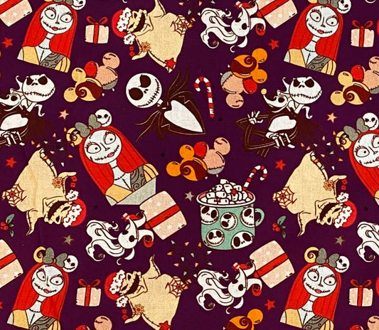 Nightmare Before Christmas Fabric