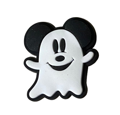Halloween Mickey Ghost Shoe Charm