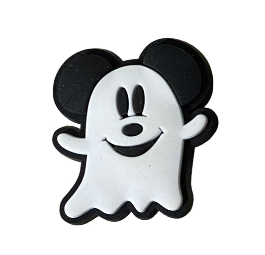 Halloween Mickey Ghost Shoe Charm