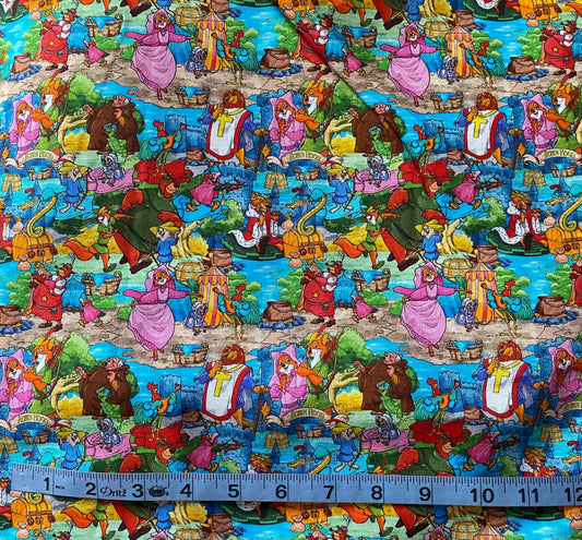Disney Robin Hood Fabric
