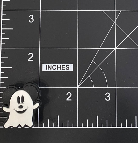 Halloween Mickey Ghost Shoe Charm