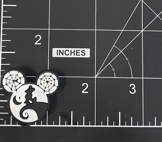 Halloween Hidden Mickey Shoe Charm