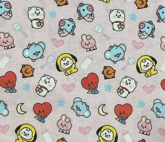 BTS Fabric - BT21 Inspired