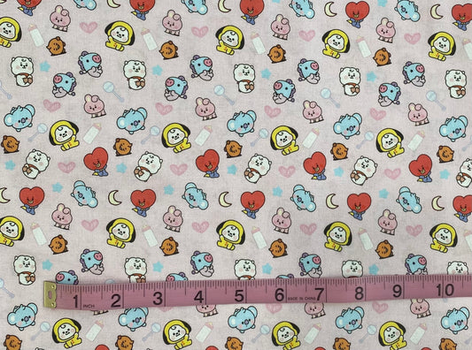 BTS Fabric - BT21 Inspired