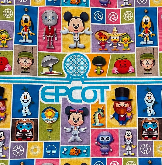 Disney Epcot Fabric