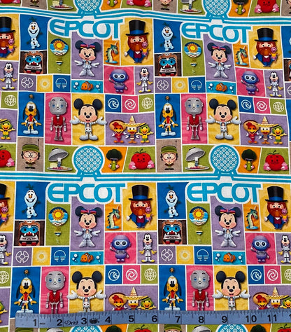 Disney Epcot Fabric