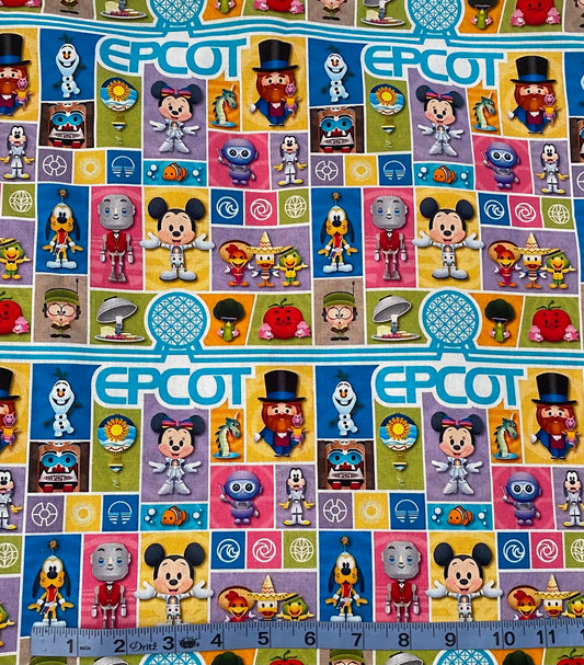 Disney Epcot Fabric