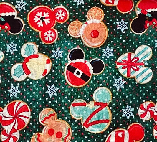 Disney Christmas Fabric Collage