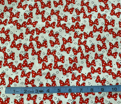 Disney Minnie Bows Fabric