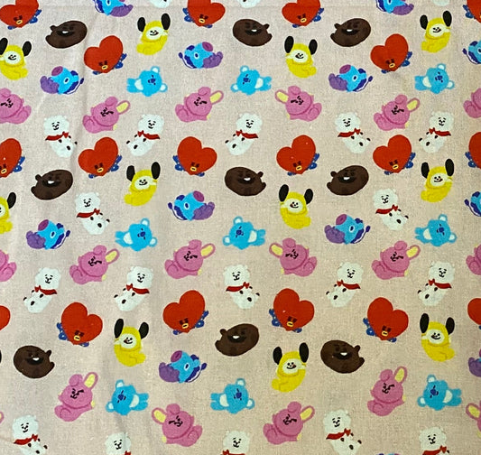 BTS Fabric - BT21 Inspired
