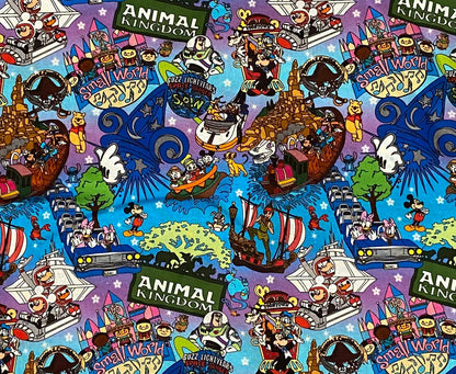 Disney Park Fabric