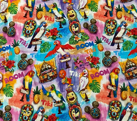 Disney Tiki Room Fabric