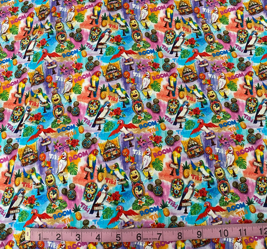 Disney Tiki Room Fabric