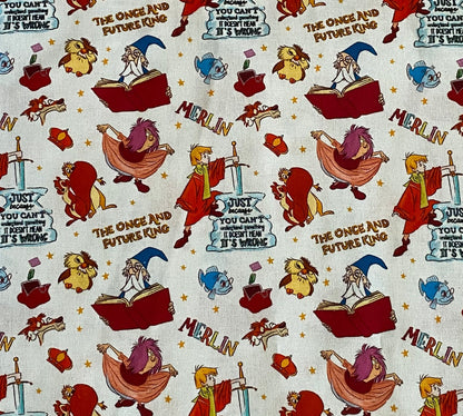 Disney Sword and the Stone Fabric