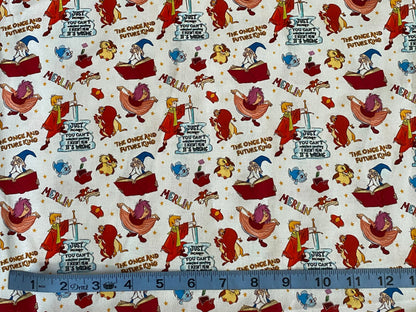Disney Sword and the Stone Fabric