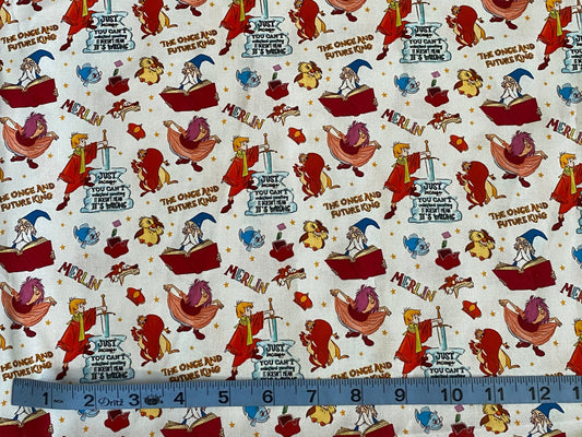 Disney Sword and the Stone Fabric