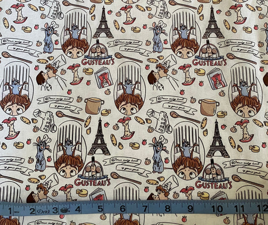 Disney Ratatouille Fabric
