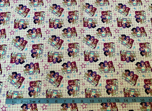 KPOP Demon Hunters Fabric