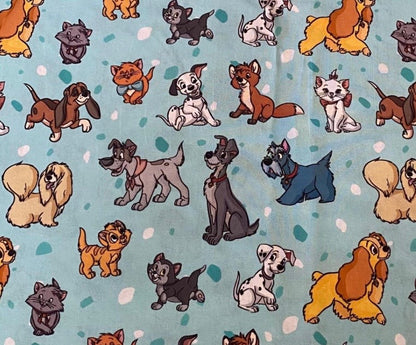 Disney Dogs and Cats Fabric