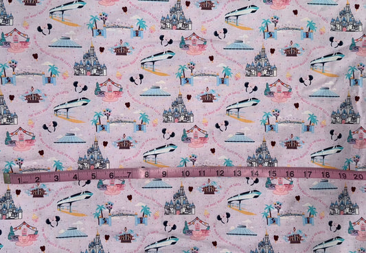 Disney Park Fabric
