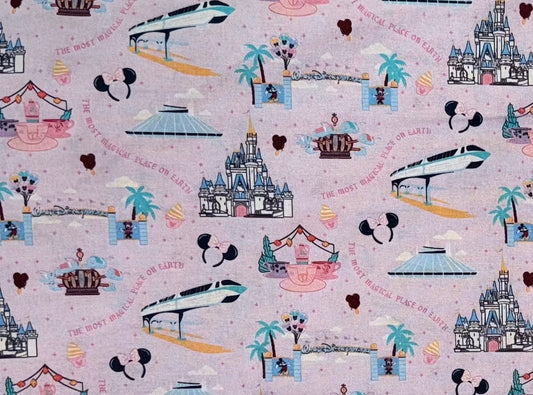 Disney Park Fabric