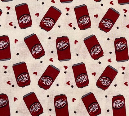 Dr Pepper Fabric