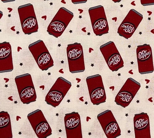 Dr Pepper Fabric