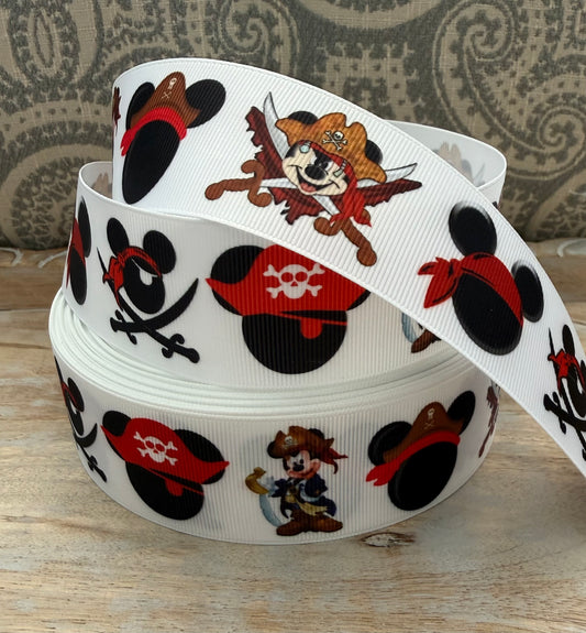 Disney Pirate Mickey Ribbon