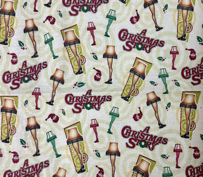 Christmas Story Fabric Collage