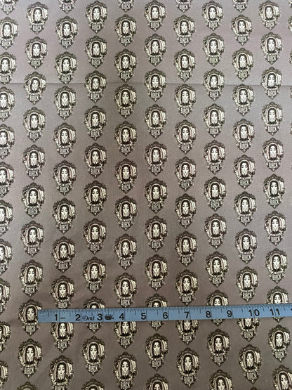 Wednesday Addams Fabric - On Wednesdays We Wear Black