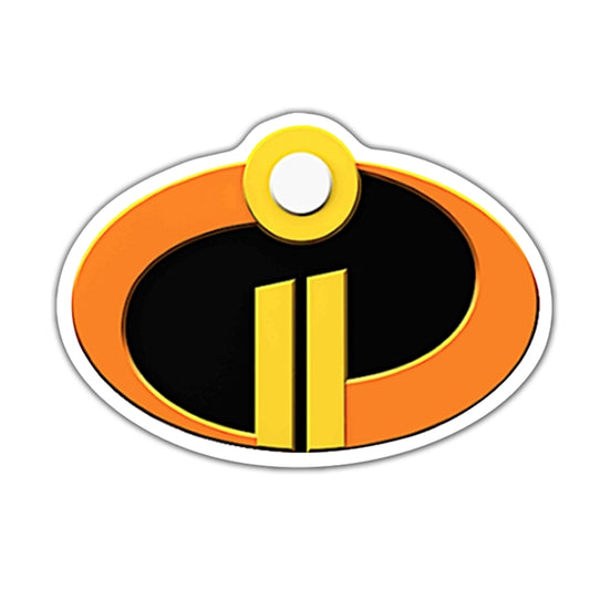 Disney Incredibles Flat Back Planar Resin