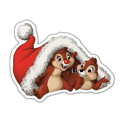 Disney Chip and Dale Christmas Flat Back Planar Resin
