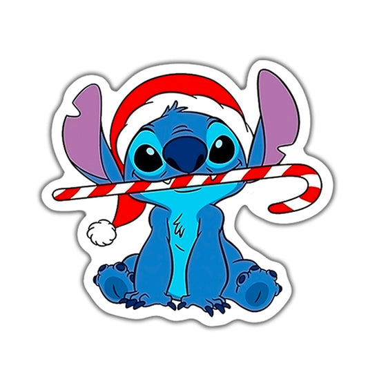 Disney Christmas Flat Back Planar Resin - Stitch