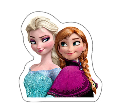 Disney Frozen Flat Back Planar Resin - Elsa and Anna