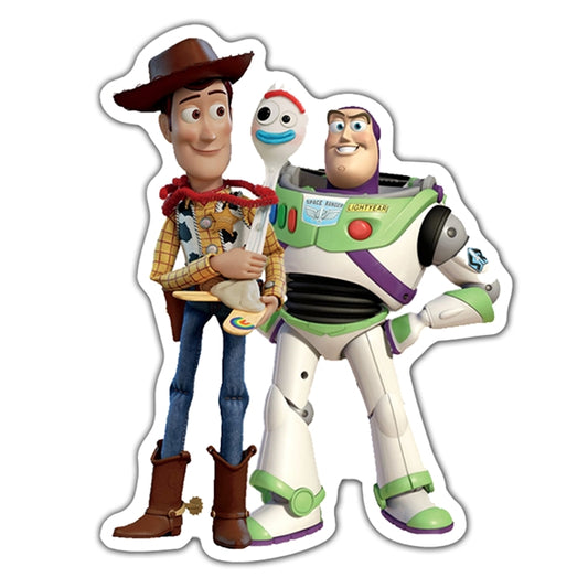 Toy Story Flat Back Planar Resin - Woody, Forky, Buzz
