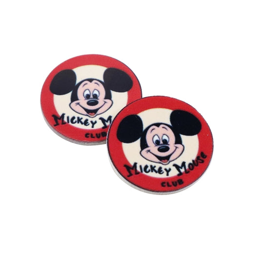 Disney Parks Flat Back Planar Resin - Mickey Mouse Club