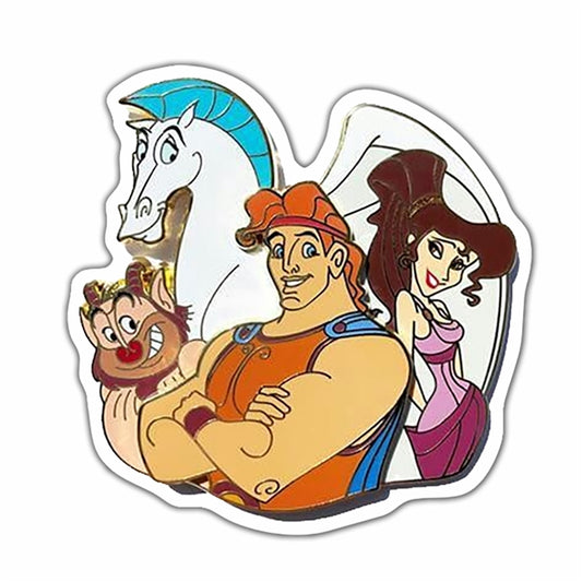 Disney Hercules Flat Back Planar Resin