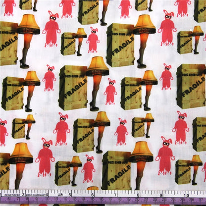 Christmas Story Fabric Collage